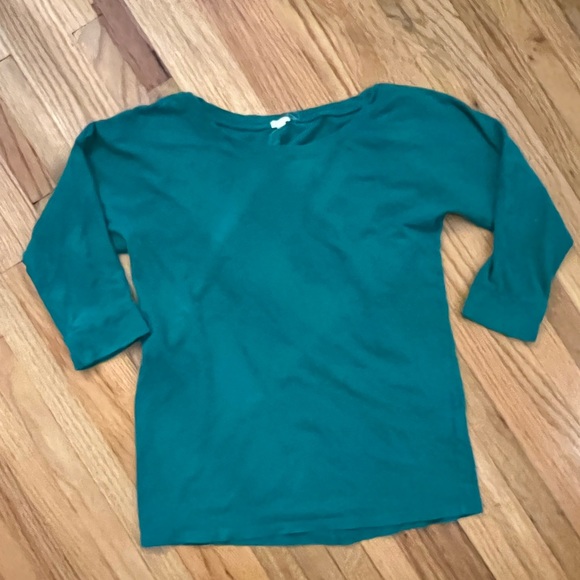 J crew quarter sleeve shirt size can - Picture 1 of 2